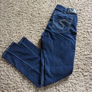 Silver Brand- Suki Mid-skinny Jeans size 30/31L
